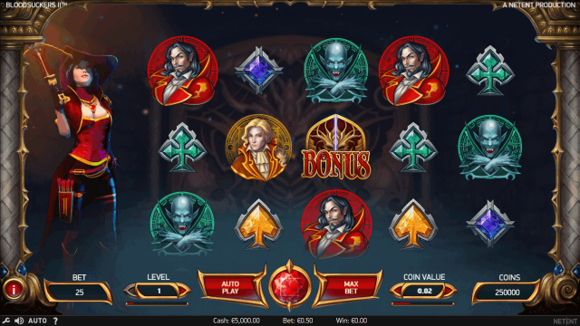 Игровой интерфейс Blood Suckers II 1