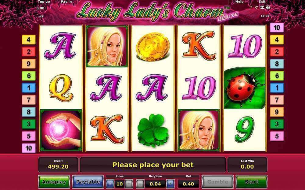 Игровой автомат Lucky Lady’s Charm